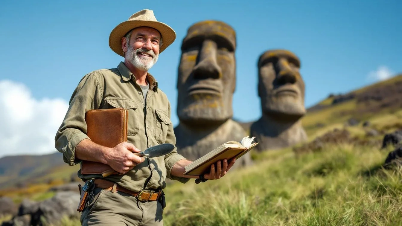 Archäologe erklärt: Was die Moai-Statuen der Osterinsel so faszinierend macht