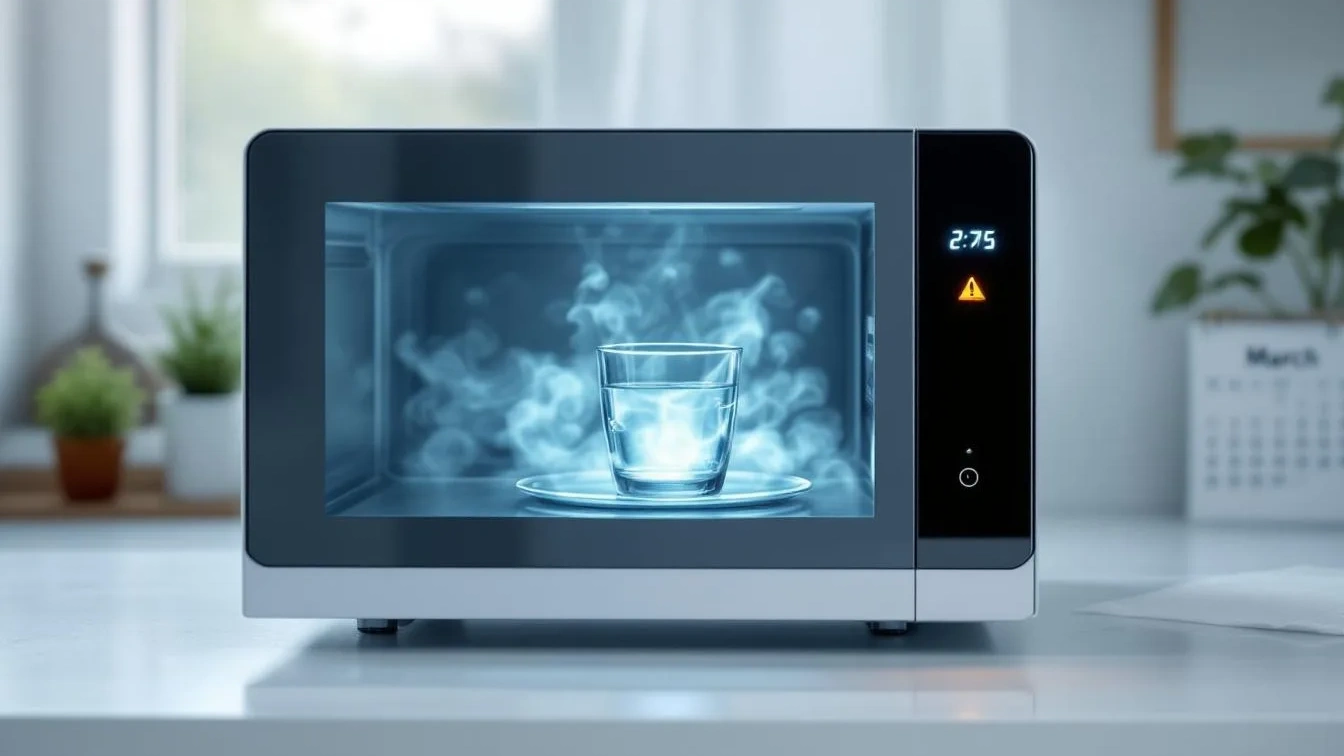 Ein Experte erklärt, warum das Erhitzen von Wasser in der Mikrowelle riskant ist