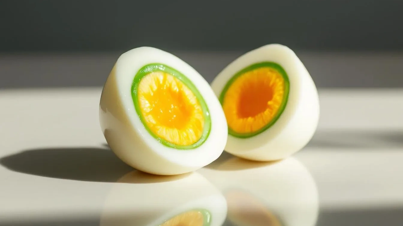 Ein Koch verrät, warum sich ein grüner Ring um das Eigelb bildet