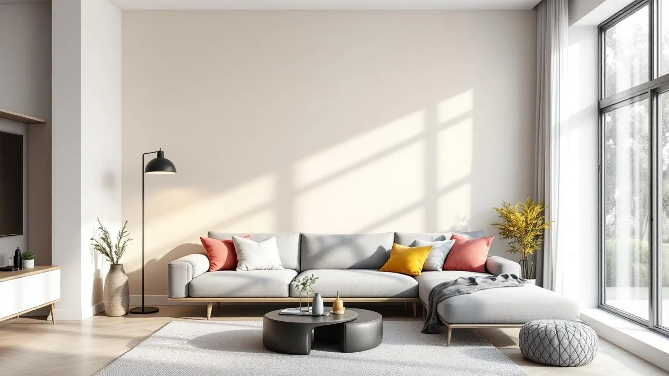 Innenarchitekt verrät: Warum zwei gestrichene Wände Räume größer wirken lassen