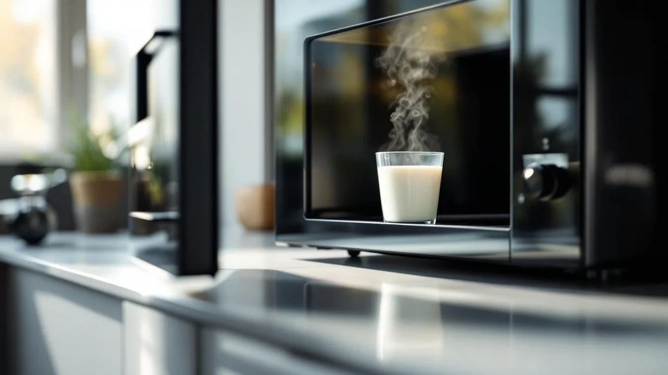 Warum Experten beim Erhitzen von Milch in der Mikrowelle zur Vorsicht raten