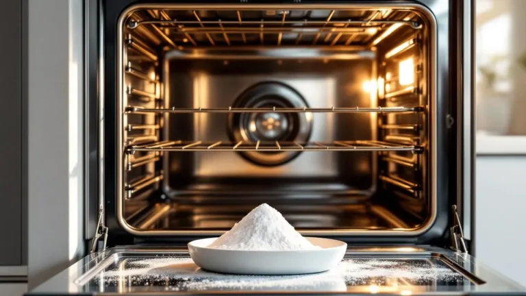 Image pour Warum dein Backofen über Nacht sauber wird: Der Natron-Trick, der wirklich funktioniert