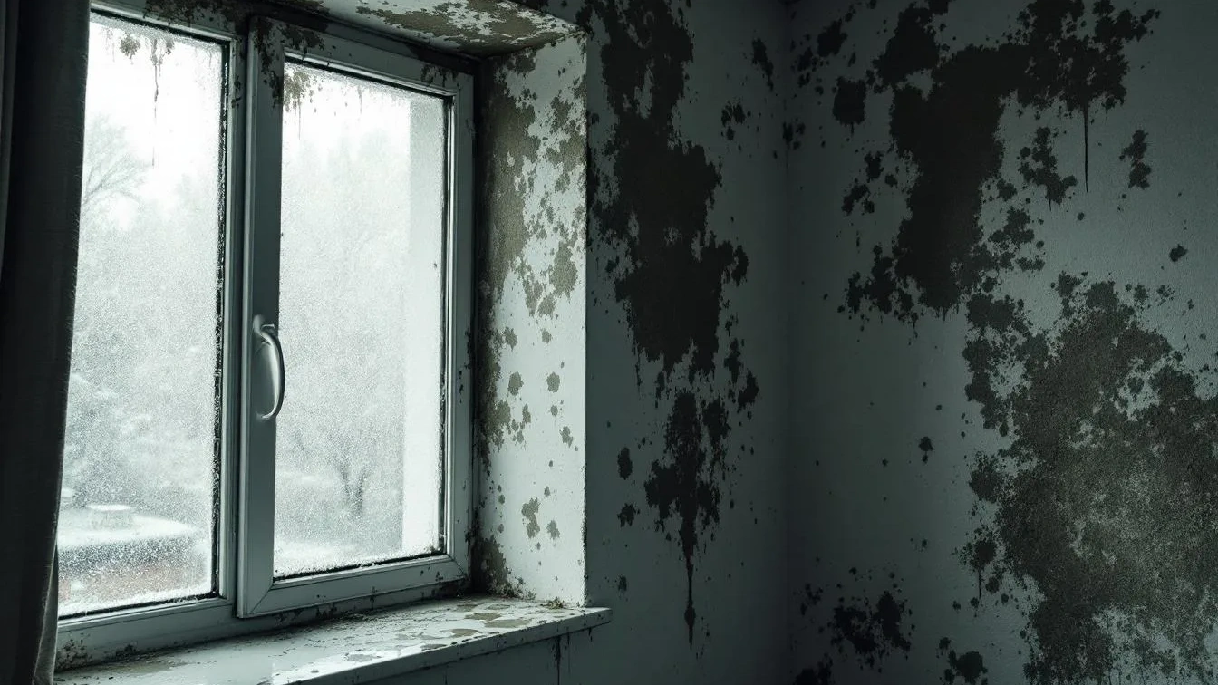 Weder Lüften noch Heizen, dieser Faktor verschärft Schimmel im Winter